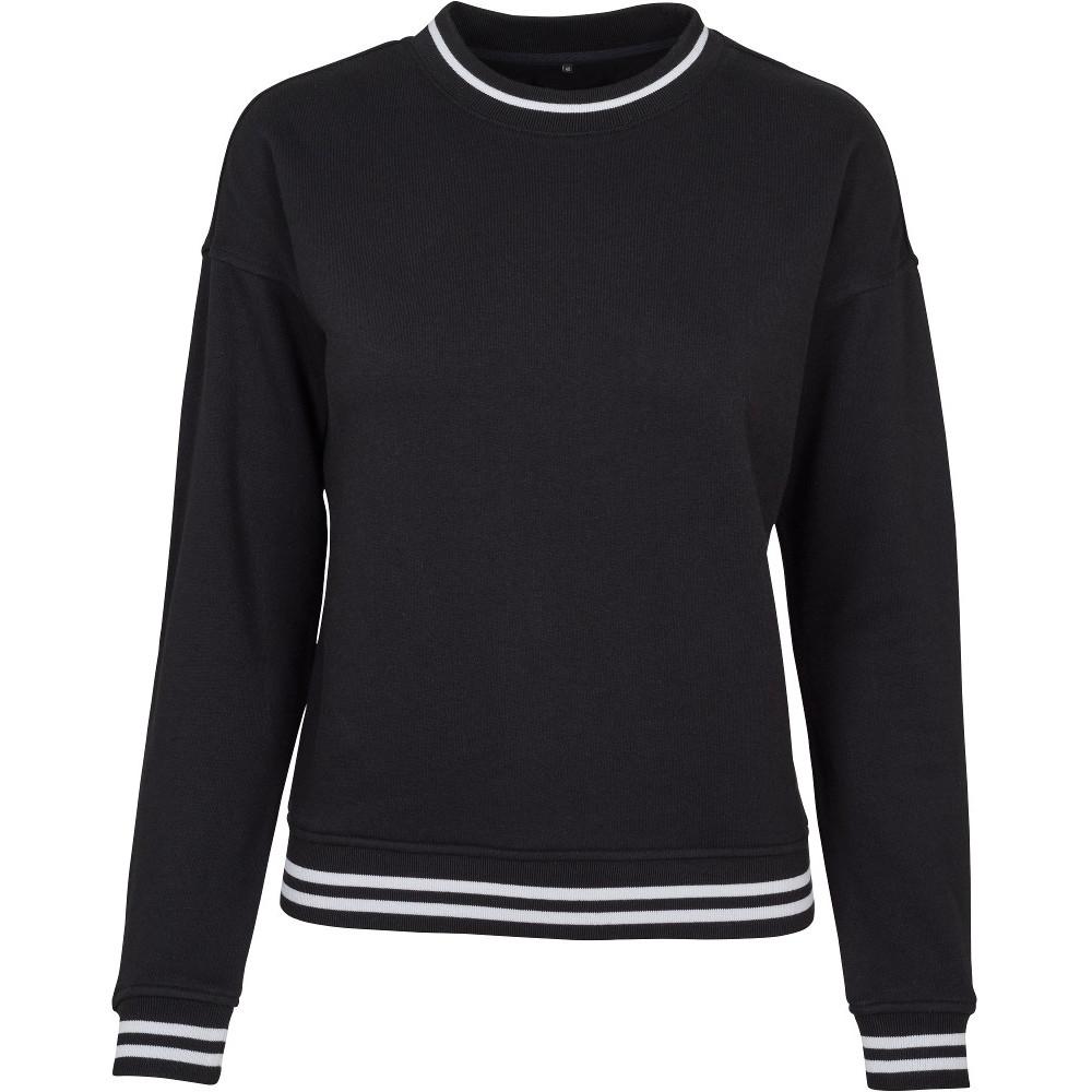 Cotton Addict Womens College Crew Neck Casual Sweater L- Uk Size 14