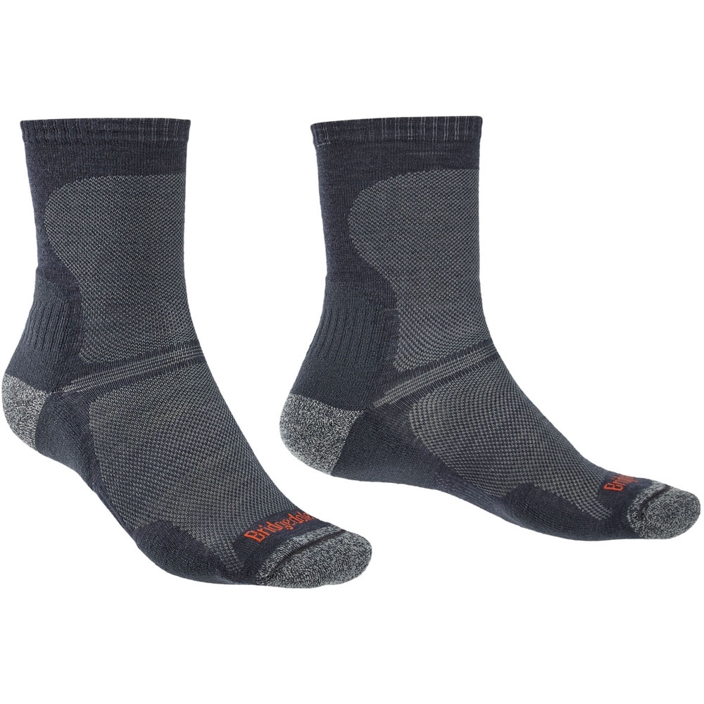 Bridgedale Mens Hike Ultra Light T2 Merino Walking Socks Large - Uk 9-11.5 (eu 44-47  Us 10-12.5)