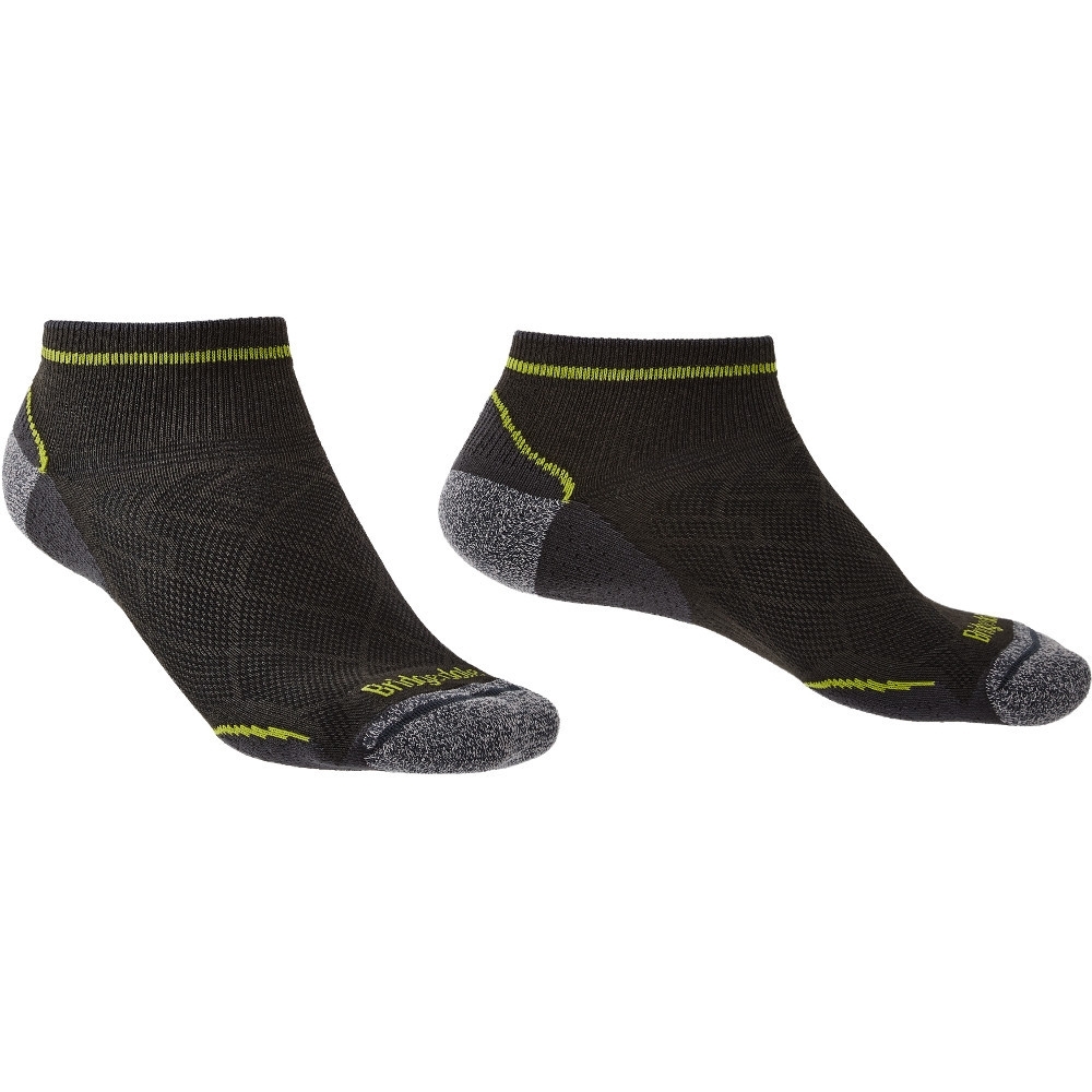 Bridgedale Mens Hike Ultralight Coolmax Perf Ankle Socks X-large - Uk 12+ (eu 48+  Us 13+)