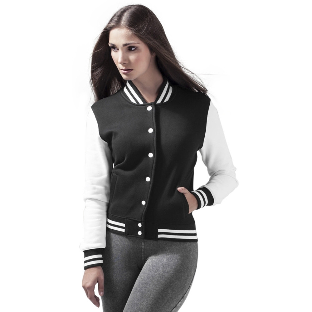 Cotton Addict Womens Sweat Casual Cotton College Jacket Xs - Uk Size 8
