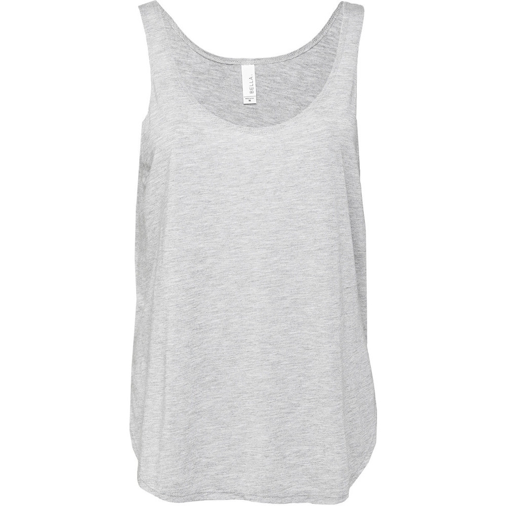 Cotton Addict Womens/ladies Flowy Slit Side Vest Tank Top L - Uk Size 14/16