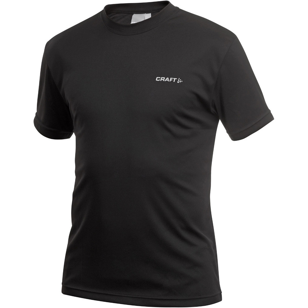 Craft Mens Prime Lightweight Reflective Print T Shirt S - Chest 36-38 (91.5-96.5cm)