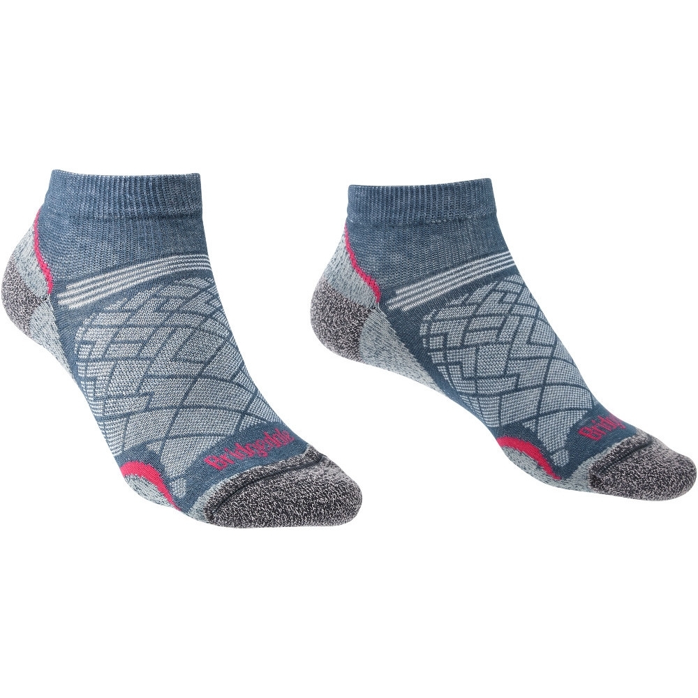 Bridgedale Womens Hike Ultralight Coolmax Perf Ankle Socks Small - Uk 3-4.5 (eu 35-37  Us 4-6)