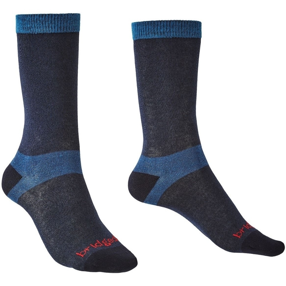 Bridgedale Womens Liner Coolmax Base Layer Walking Socks Large - Uk 7-8.5 (eu 41-43  Us 8.5-10)