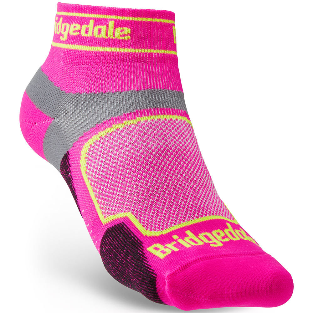 Bridgedale Womens Trail Run Ultra Light T2 Coolmax Low Socks Large - Uk 7-8.5 (eu 41-43  Us 8.5-10)