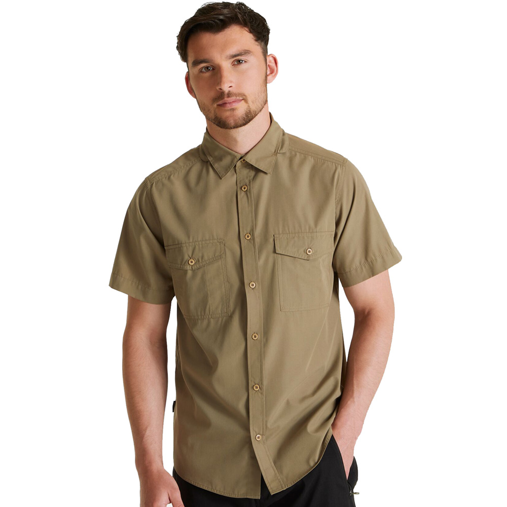 Craghoppers Expert Mens Kiwi Short Sleeve Walking Shirt L- Chest 47  (119cm)