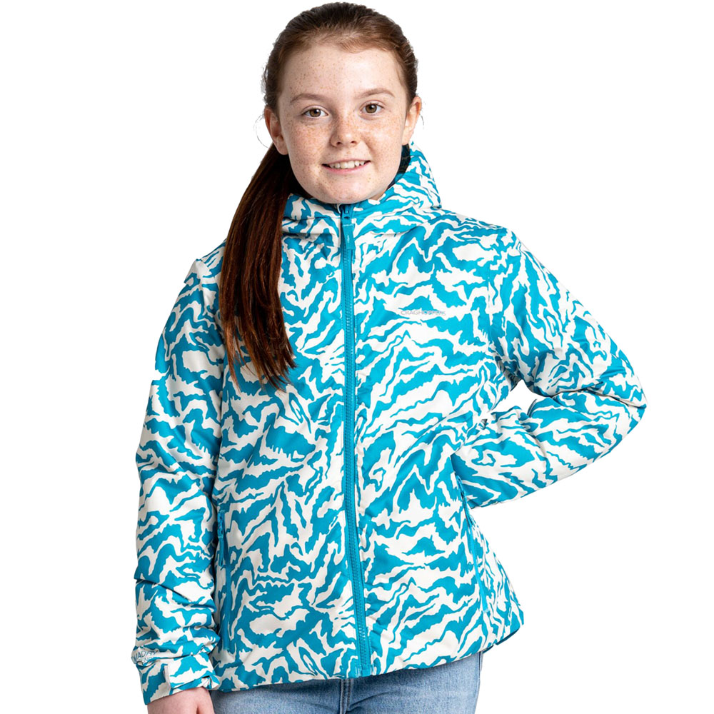 Craghoppers Girls Aminda Relaxed Fit Waterproof Jacket 13 Years - Chest 32.5 (83cm)