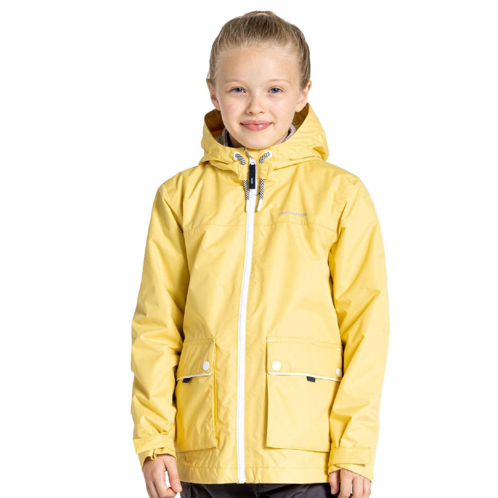 Craghoppers Girls Joslyn Relaxed Fit Waterproof Jacket 11-12 Years - Chest 29.5-31 (75-79cm)