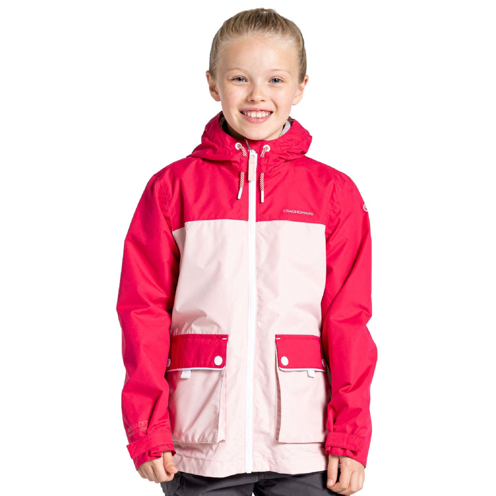 Craghoppers Girls Joslyn Relaxed Fit Waterproof Jacket 5-6 Years - Chest 23.25-24 (59-61cm)