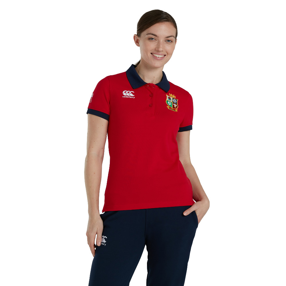 BritishandIrish Lions Womens Home Nations Casual Polo Shirt Uk 10- Bust 34  (87cm)