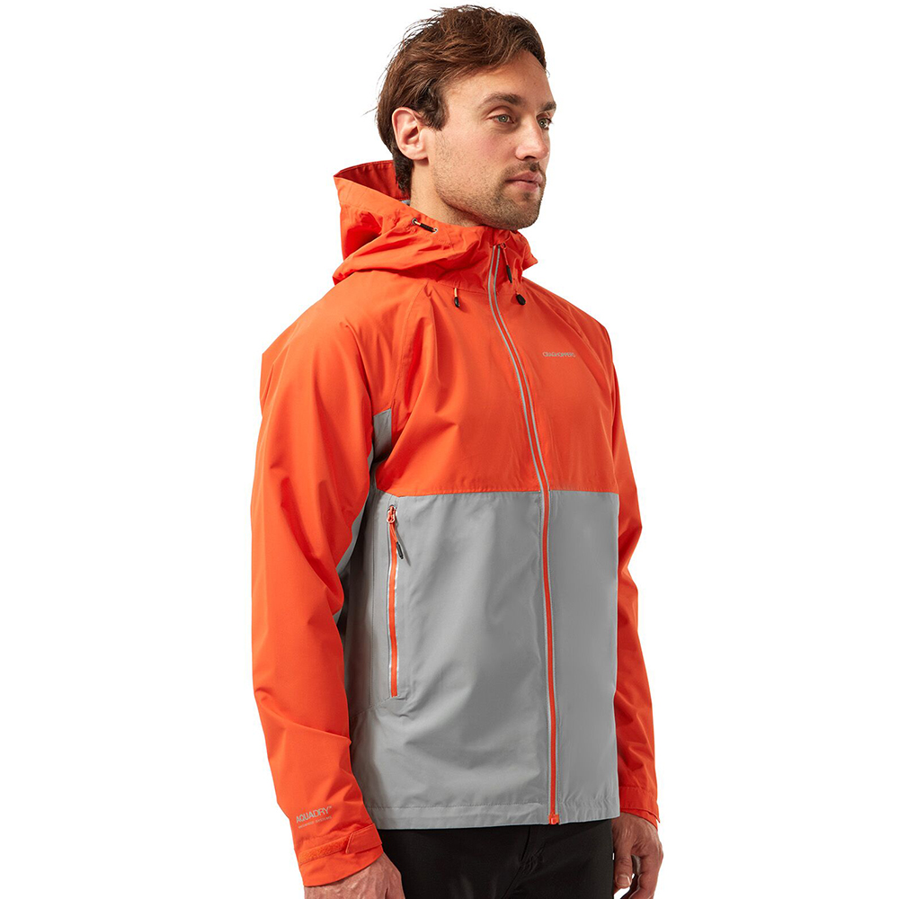 Craghoppers Mens Atlas Waterproof Breathable Shell Jacket L - Chest 42 (107cm)