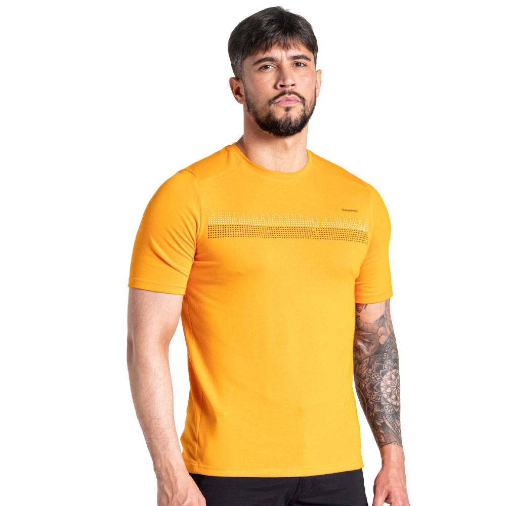 Craghoppers Mens Dynamic Graphic Short Sleeve T Shirt L - Chest 42 (107cm)