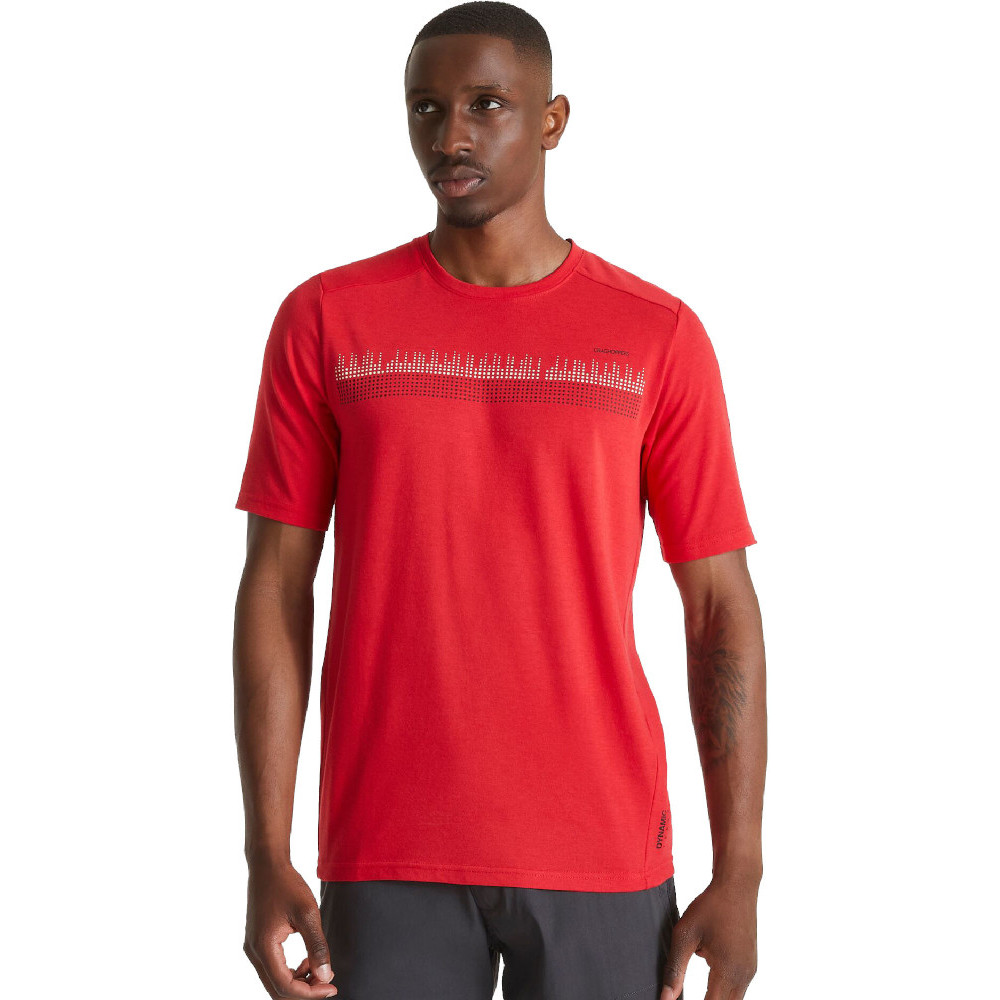 Craghoppers Mens Dynamic Graphic Short Sleeve T Shirt Xxl - Chest 46 (117cm)