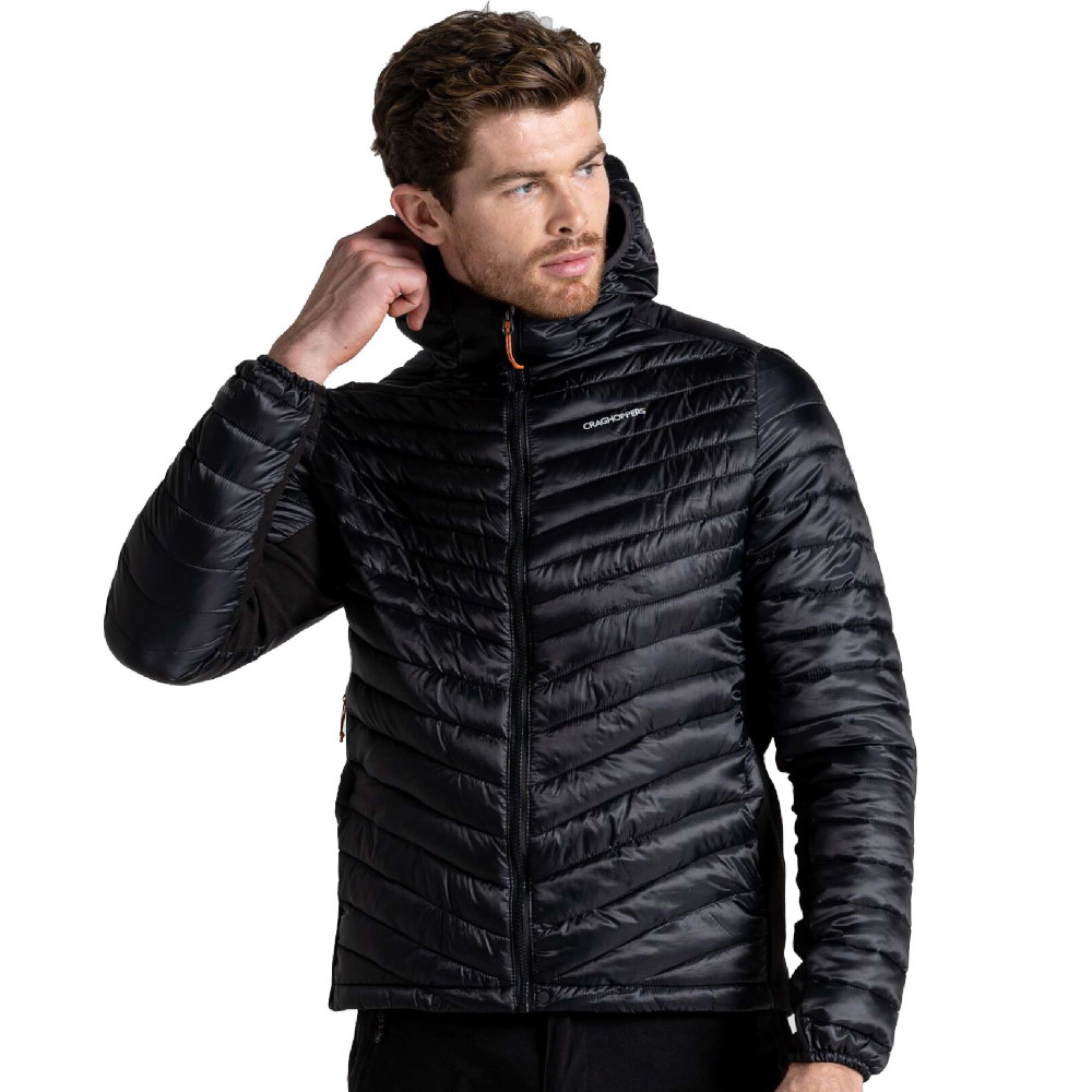 Craghoppers Mens Expolite Hood Insulated Tailored Fit Jacket L - Chest 42 (107cm)