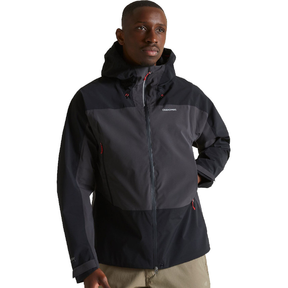 Craghoppers Mens Gryffin Waterproof Breathable Jacket Coat 3xl - Chest 48 (122cm)