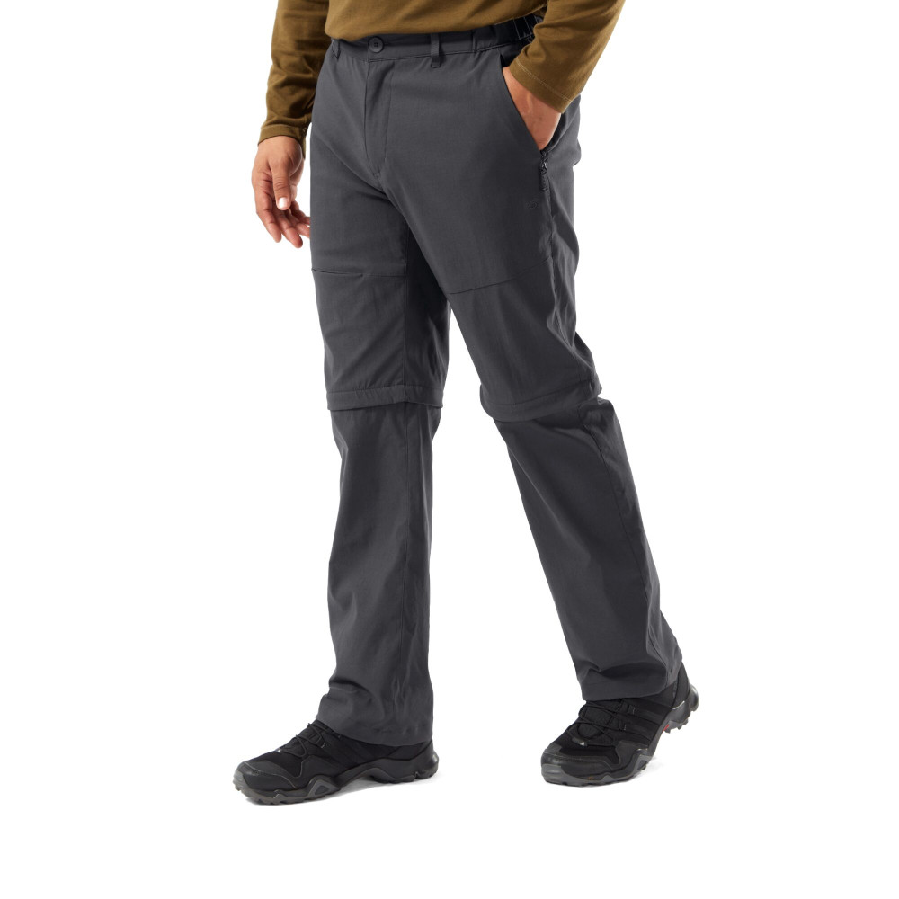 Craghoppers Mens Kiwi Pro Ii Convertible Walking Trousers 30l - Waist 30 (76cm)  Inside Leg 33