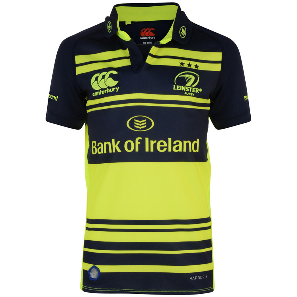 Canterbury Boys Leinster Alternate Pro Wicking Breathable Rugby Shirt 10 - Chest 27-29 (68.5-73.5cm)