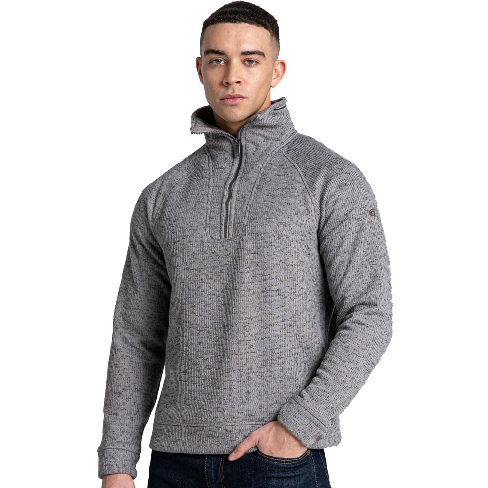Craghoppers Mens Logan Half Zip Relaxed Fit Sweater 3xl - Chest 48 (122cm)