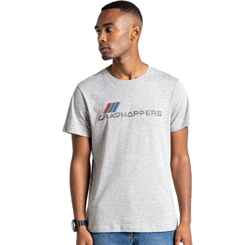 Craghoppers Mens Lugo Tailored Fit Short Sleeve T Shirt S - Chest 38 (97cm)
