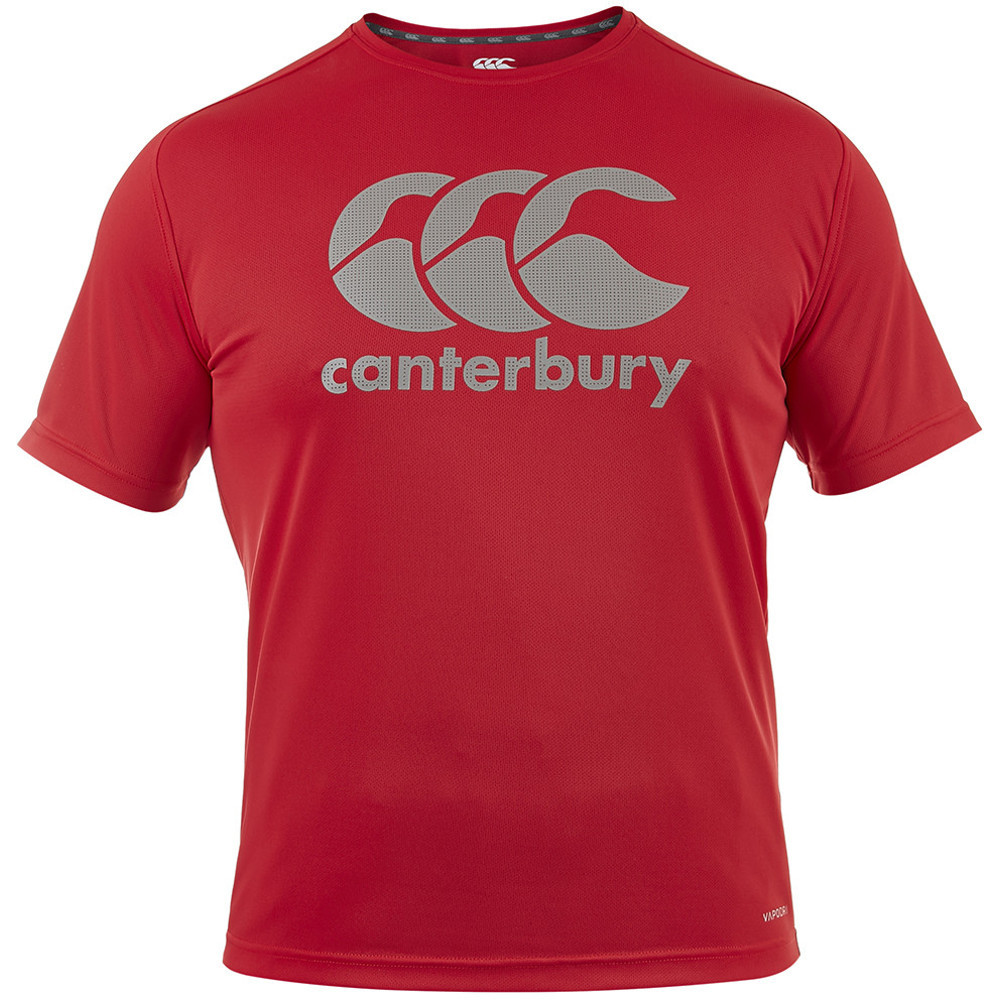 Canterbury Mens Core Vapodri Breathable Wicking Graphic Logo T Shirt S - Chest 37-39 (94-99cm)
