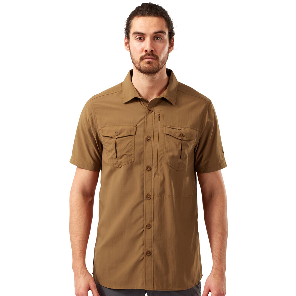 Craghoppers Mens Nosi Life Adventure Short Sleeve T Shirt L - Chest 42 (107cm)