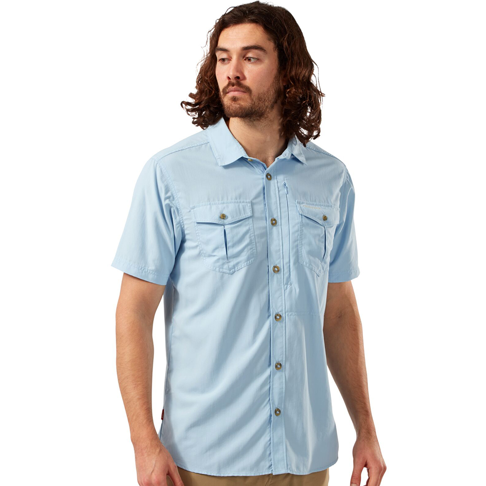 Craghoppers Mens Nosi Life Adventure Short Sleeve T Shirt S - Chest 38 (97cm)