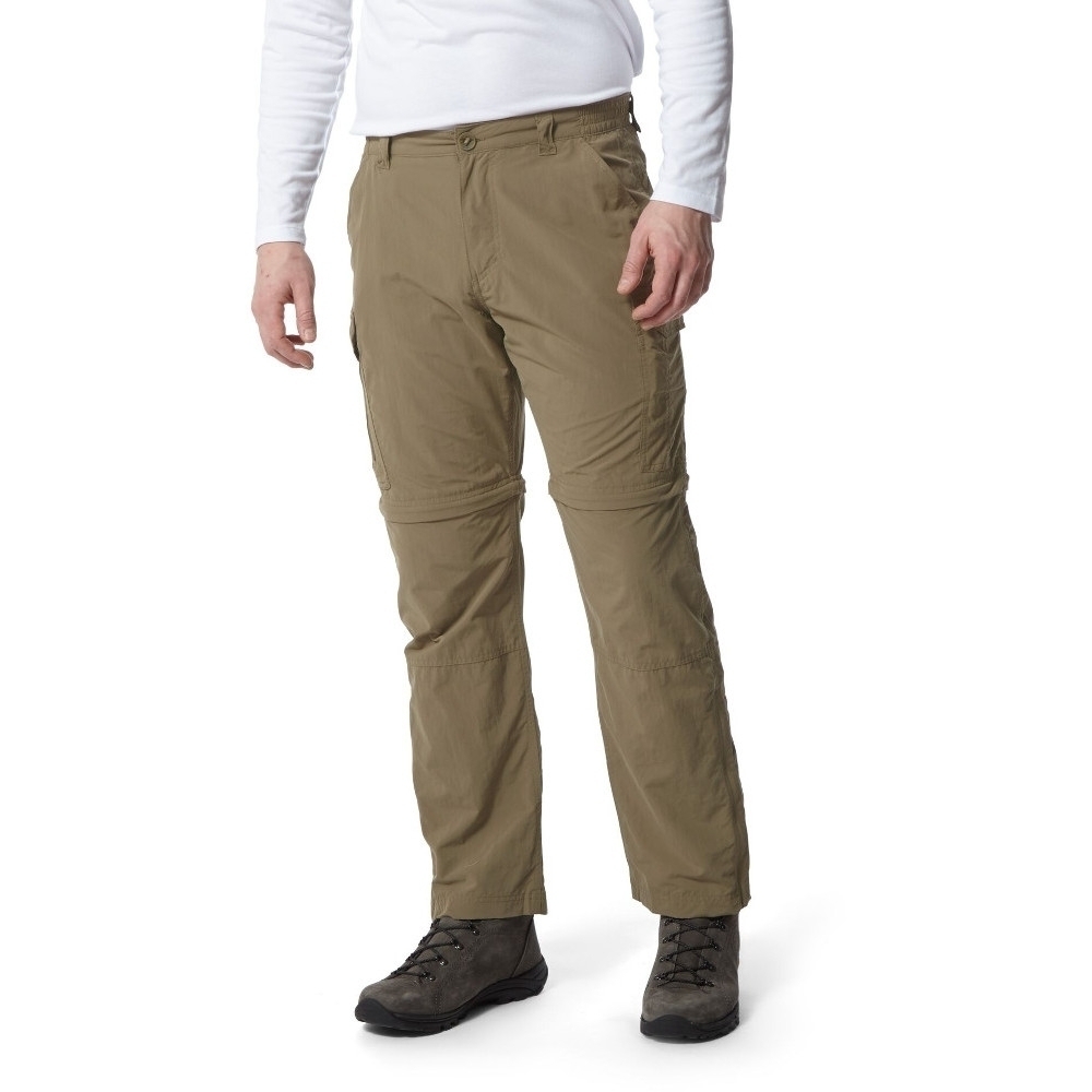 Craghoppers Mens Nosi Life Convertable Zip Off Trousers 30xl - Waist 30 (76cm)  Inside Leg 35