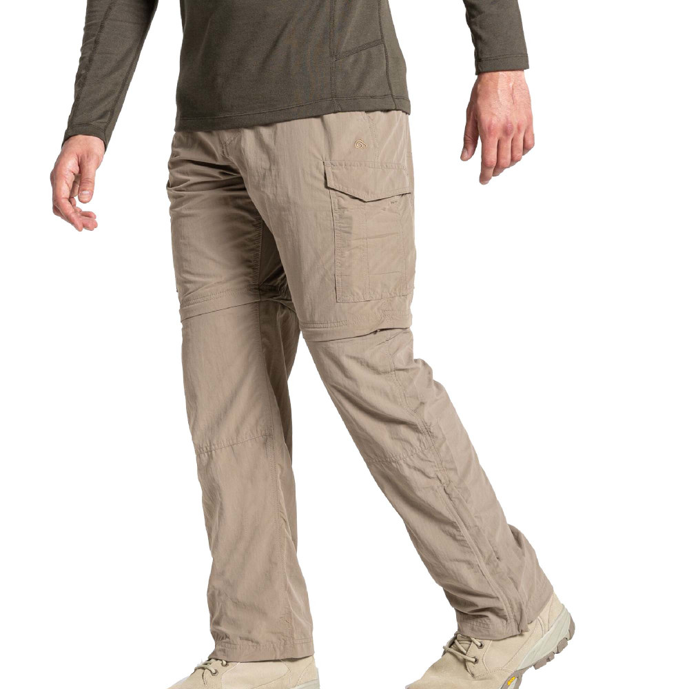 Craghoppers Mens Nosilife Convertible Walking Trousers 40l - Waist 40 (102cm)  Inside Leg 33