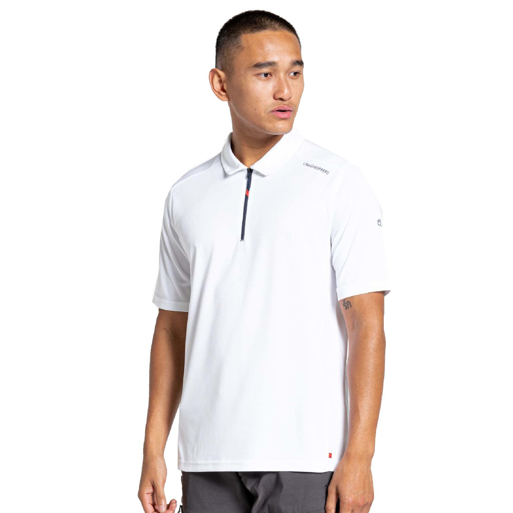 Craghoppers Mens Nosilife Pro Active Short Sleeve Polo Shirt Xxl - Chest 46 (117cm)