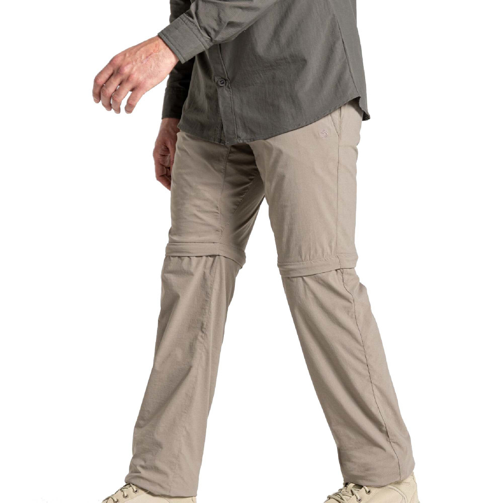 Craghoppers Mens Nosilife Pro Convertible Walking Trousers 40l - Waist 40 (102cm)  Inside Leg 33