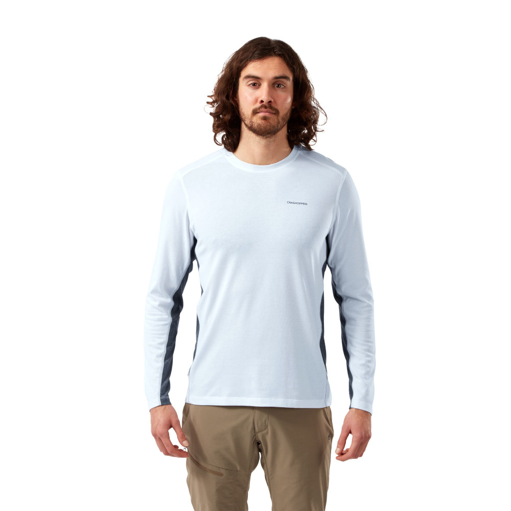 Craghoppers Mens Nosilife Talen Long Sleeve T Shirt Xl - Chest 44 (112cm)