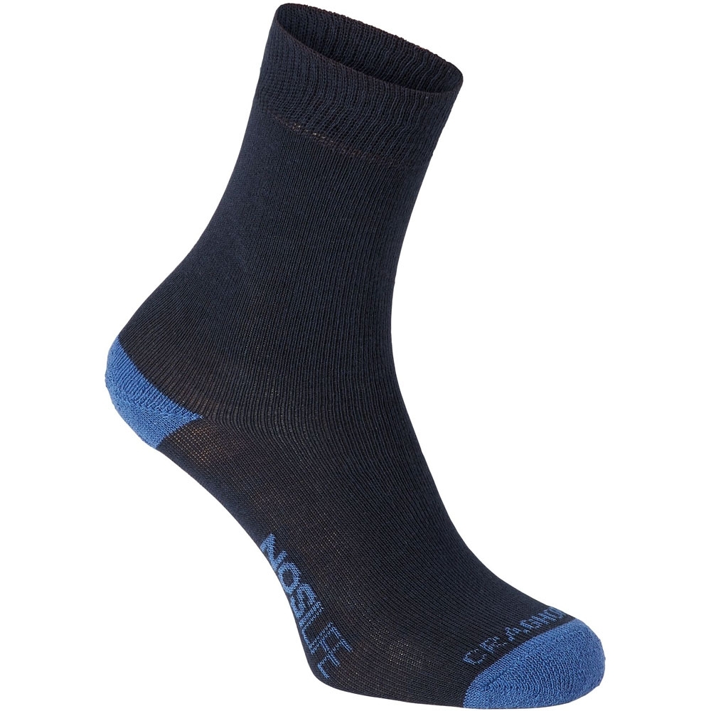 Craghoppers Mens Nosilife Travel Cushioned Insect-repellent Socks Uk Size 6-8
