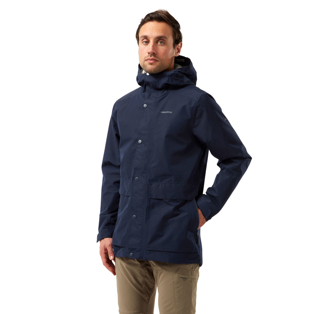 Craghoppers Mens Talo Gore-tex Hooded Waterproof Jacket L - Chest 42 (107cm)