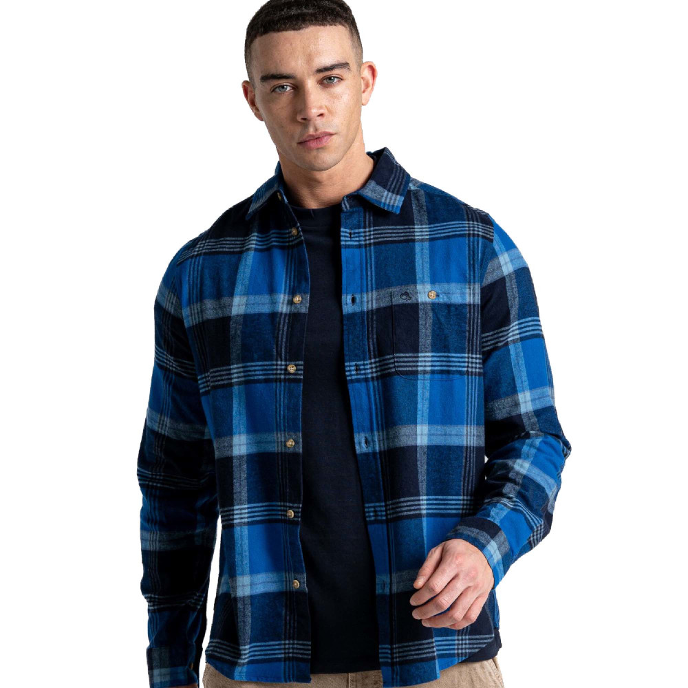 Craghoppers Mens Thornhill Relaxed Fit Long Sleeve Shirt M - Chest 40 (102cm)