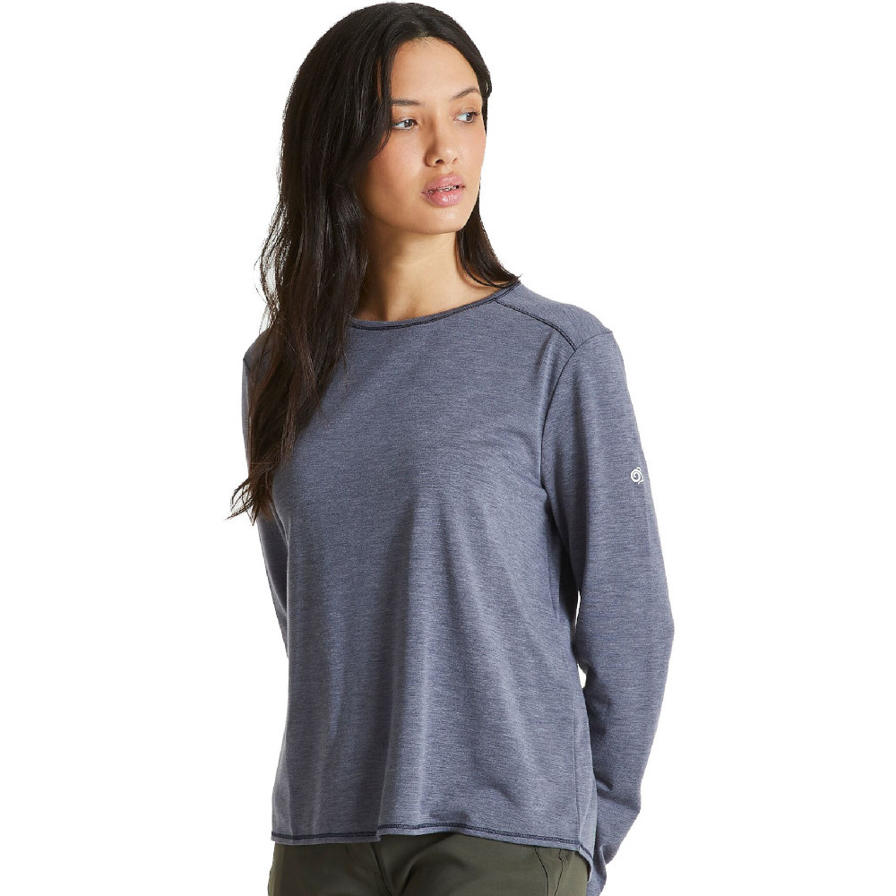 Craghoppers Womens 1st Layer Long Sleeve Tee T Shirt 16 - Bust 40 (102cm)