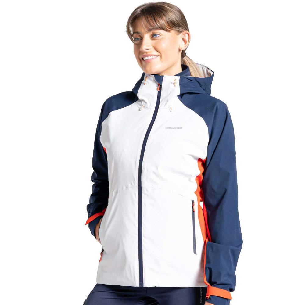Craghoppers Womens Anza Waterproof Breathable Jacket 14 - Bust 38 (97cm)