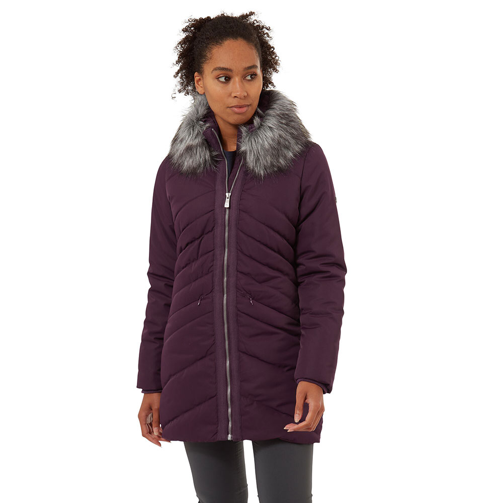 Craghoppers Womens Ardelle Insulated Parka Coat 18 - Bust 42 (107cm)