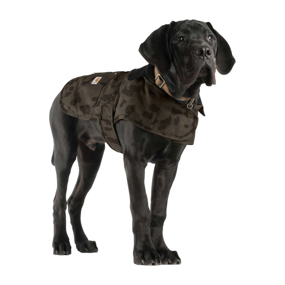 Carhartt Dog Durable Camo Chore Coat Extra Large- Neck 24-28  Chest 36-42