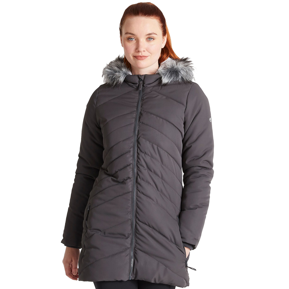 Craghoppers Womens Clardon Hooded Parka Jacket Coat 16 - Bust 40 (102cm)