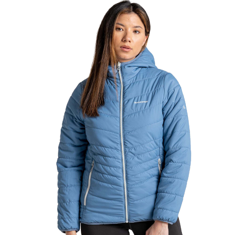 Craghoppers Womens Compresslite Hooded Insulated Jacket 14 - Bust 38 (97cm)