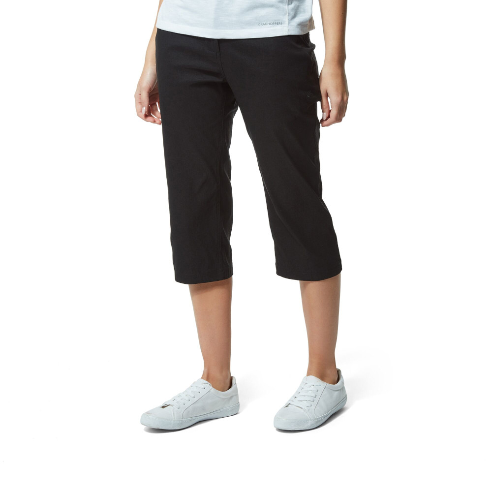 Craghoppers Womens Kiwi Pro Crop Smartdry Walking Trousers 10 - Waist 27 (69cm)