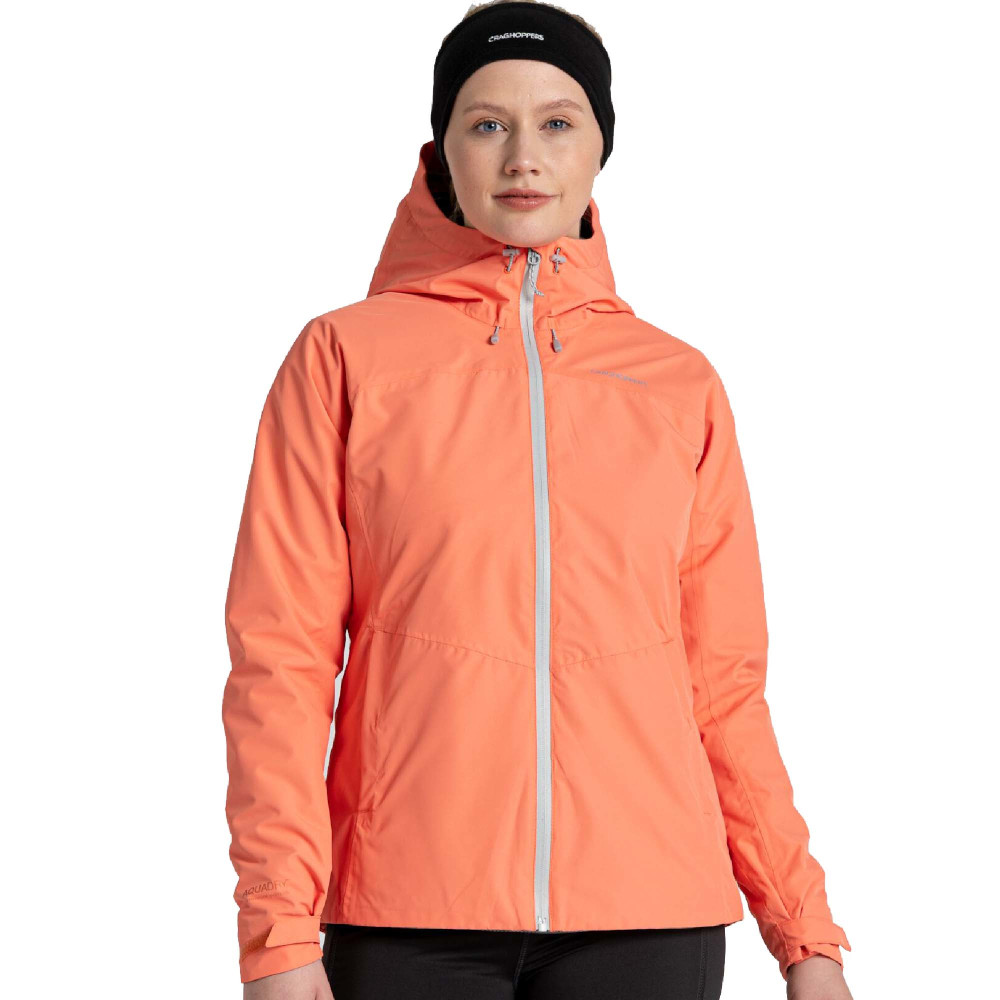 Craghoppers Womens Loretta Waterproof Breathable Jacket 16 - Bust 40 (102cm)