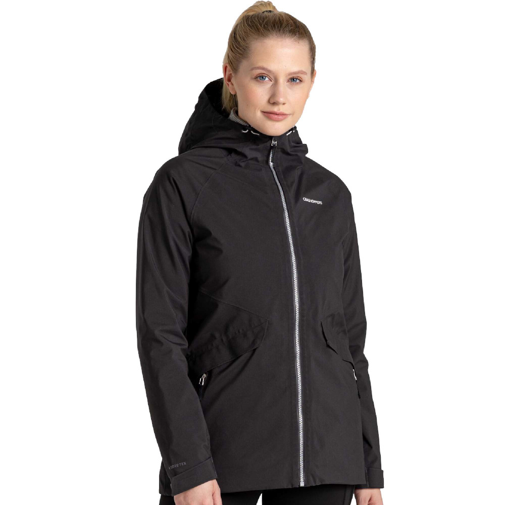 Craghoppers Womens Minola Gore Tex Waterproof Jacket 10 - Bust 34 (86cm)