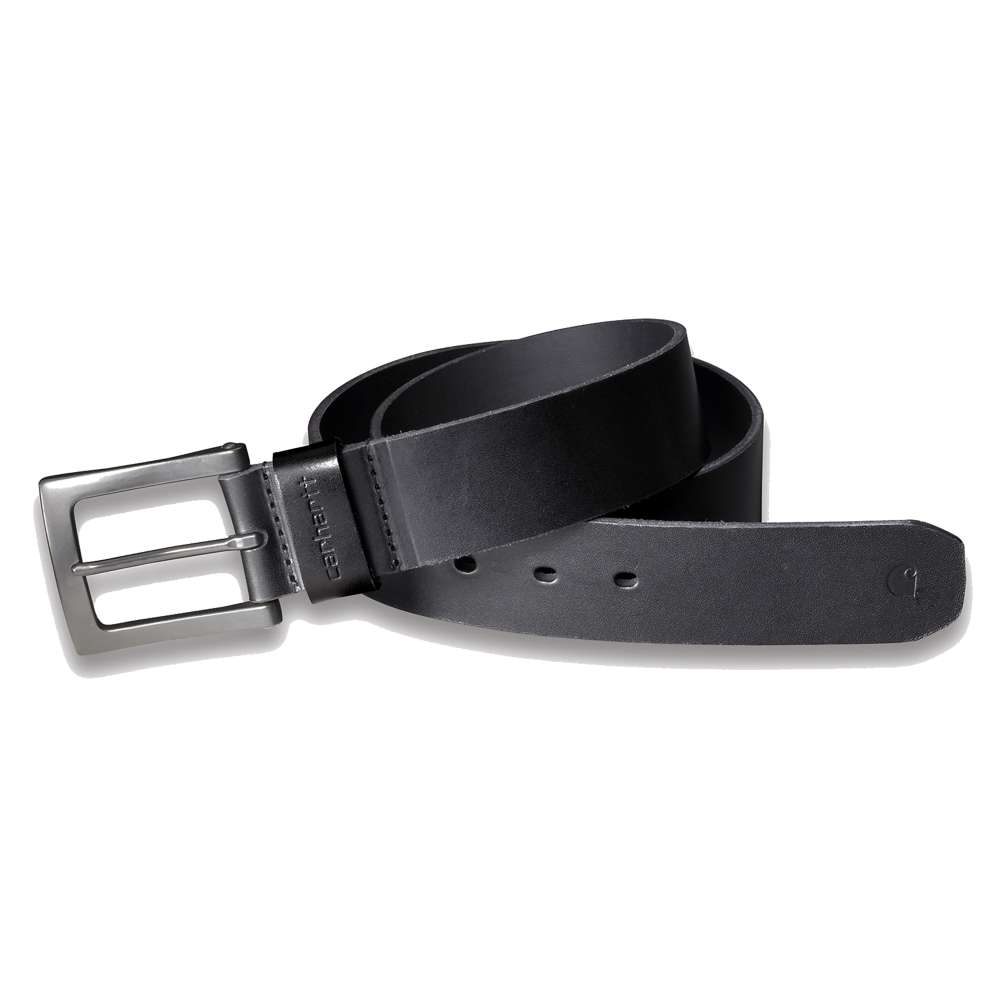 Carhartt Mens Anvil Leather Belt Waist 36 (86-89cm)