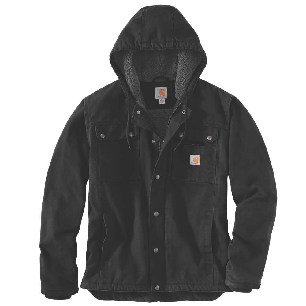 Carhartt Mens Bartlett Sherpa Lined Cotton Work Jacket Xl - Chest 46-48 (117-122cm)