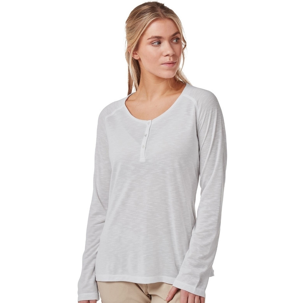 Craghoppers Womens Nosilife Kayla Wicking Long Sleeve Top 8 - Bust 32 (81cm)