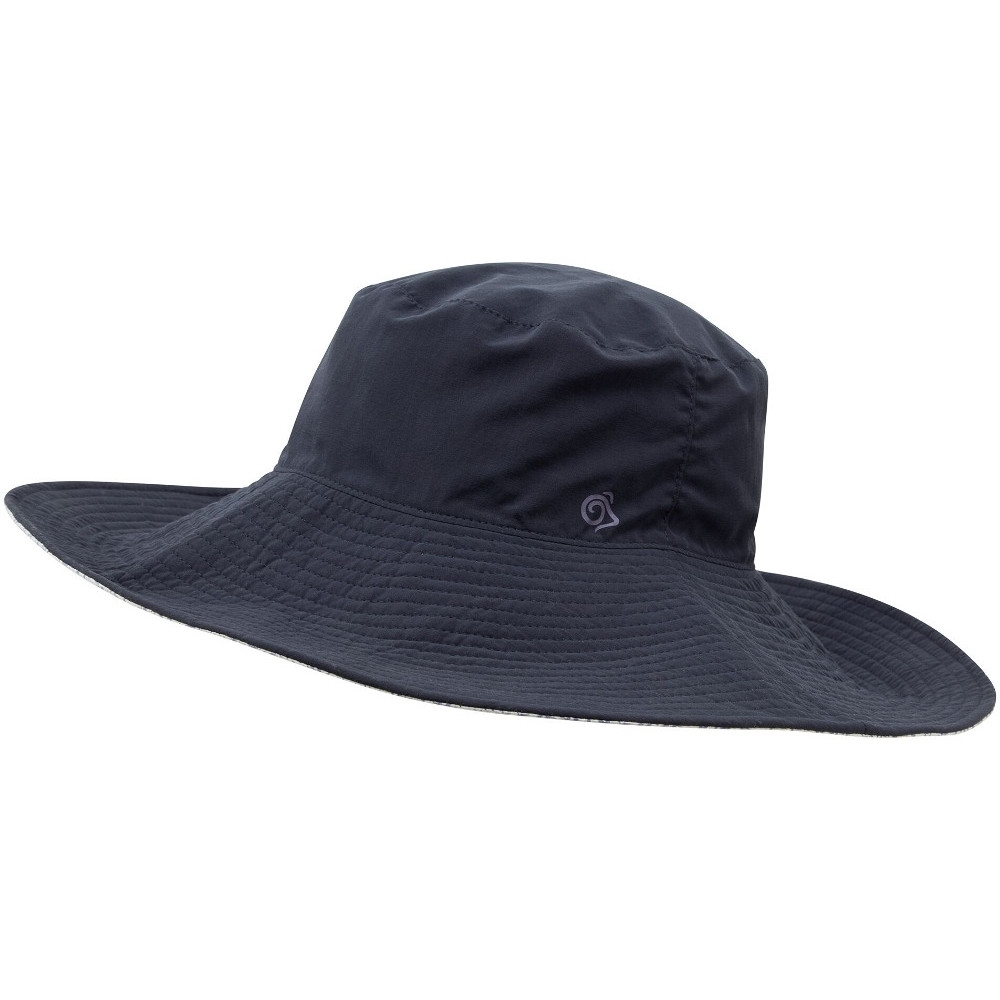 Craghoppers Womens Nosilife Pria Reversible Wide Sun Hat Medium / Large