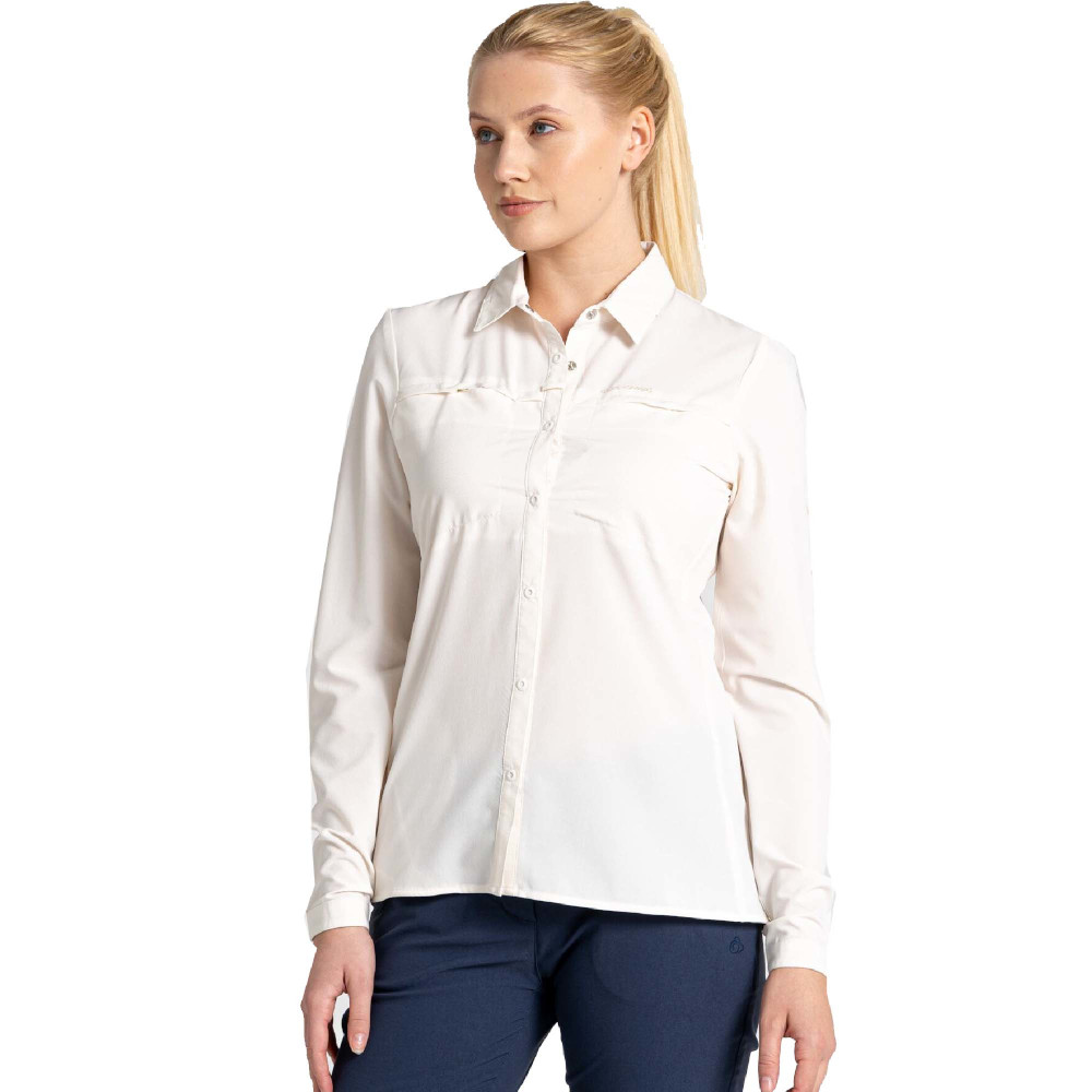 Craghoppers Womens Nosilife Pro Long Sleeve Walking Shirt 18 - Bust 42 (107cm)