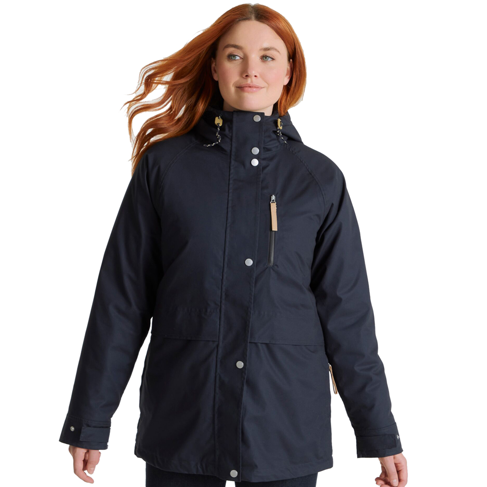 Craghoppers Womens Saltaire Waterproof 3 In 1 Jacket Coat 12 - Bust 36 (91cm)