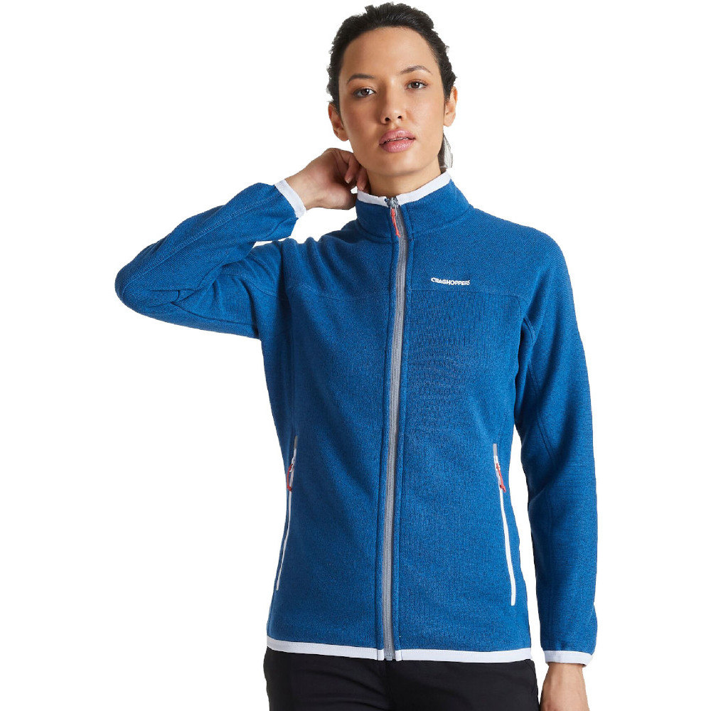 Craghoppers Womens Tala Full Zip Warm Fleece Jacket 14 - Bust 38 (97cm)